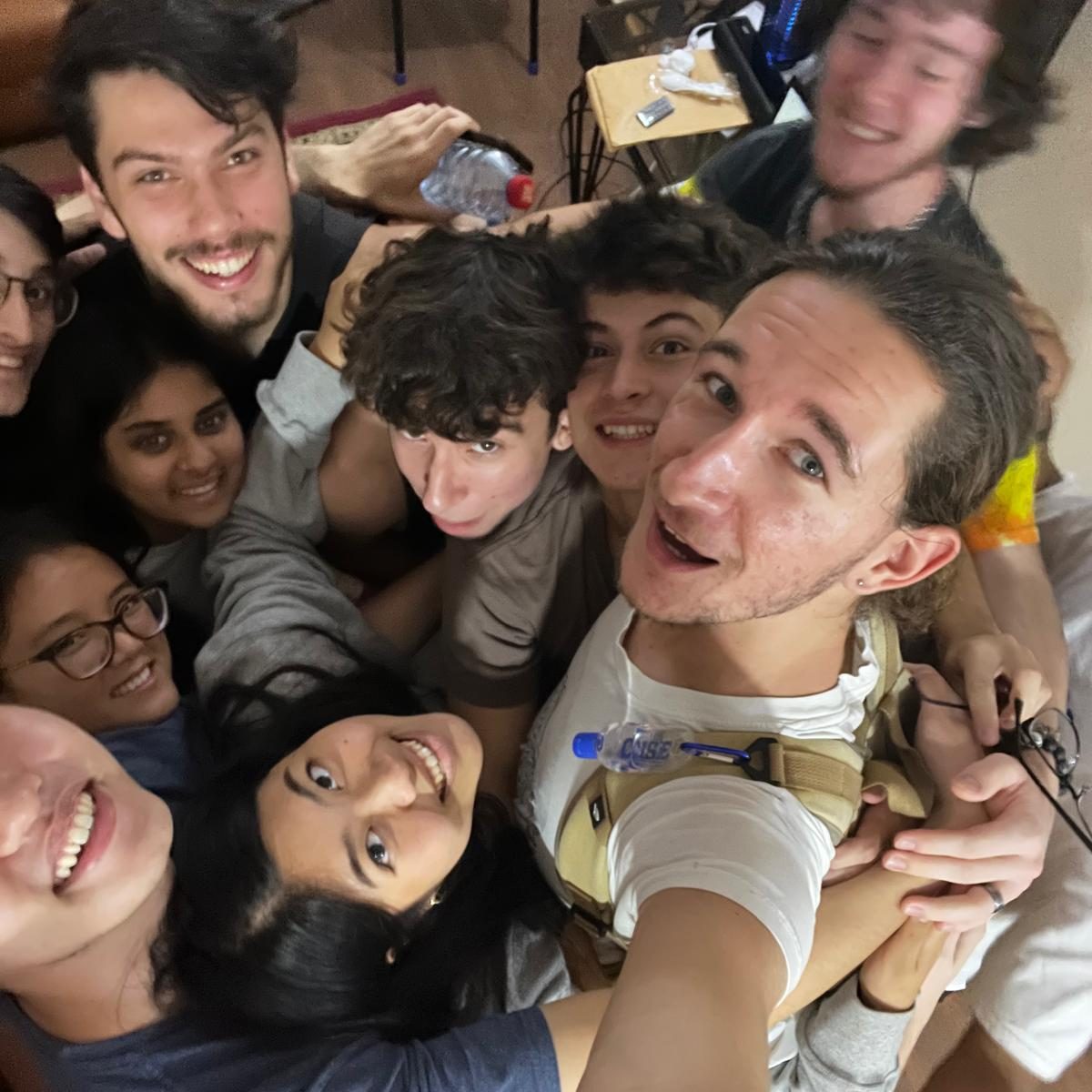 The cohort together in Ghana